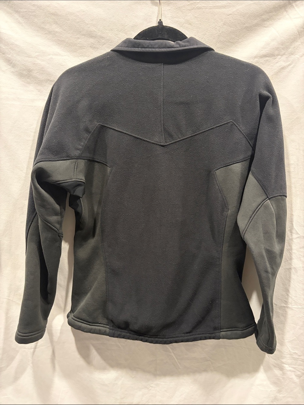 REI Women's Dark Gray Full-Zip Utility Fleece Jacket - Picture 5 of 5